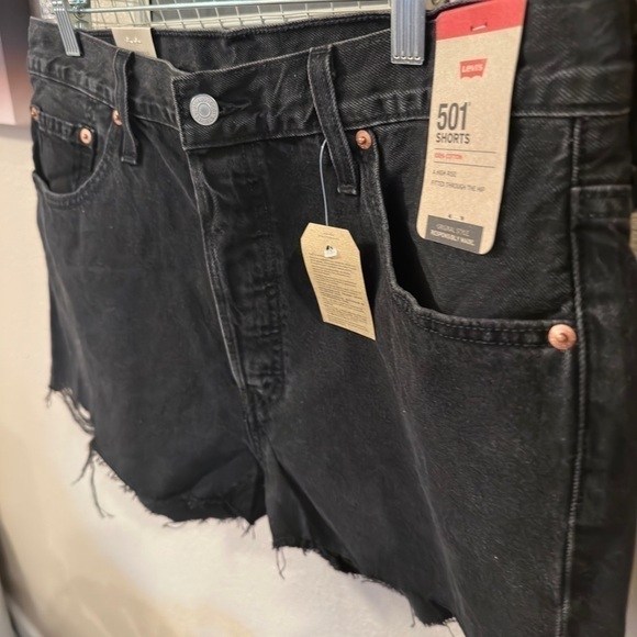 501® levis ORIGINAL HIGH RISE WOMEN'S SHORTS - Picture 3 of 9